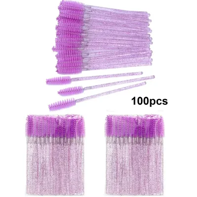 Brosses à cils jetables, lot de 100 pièces – image 3