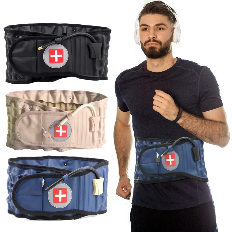 Ceinture lombaire gonflable de soutien