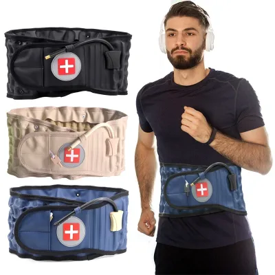 Ceinture lombaire gonflable de soutien