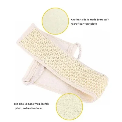 Éponge de loofah avec sangle dorsale – image 3