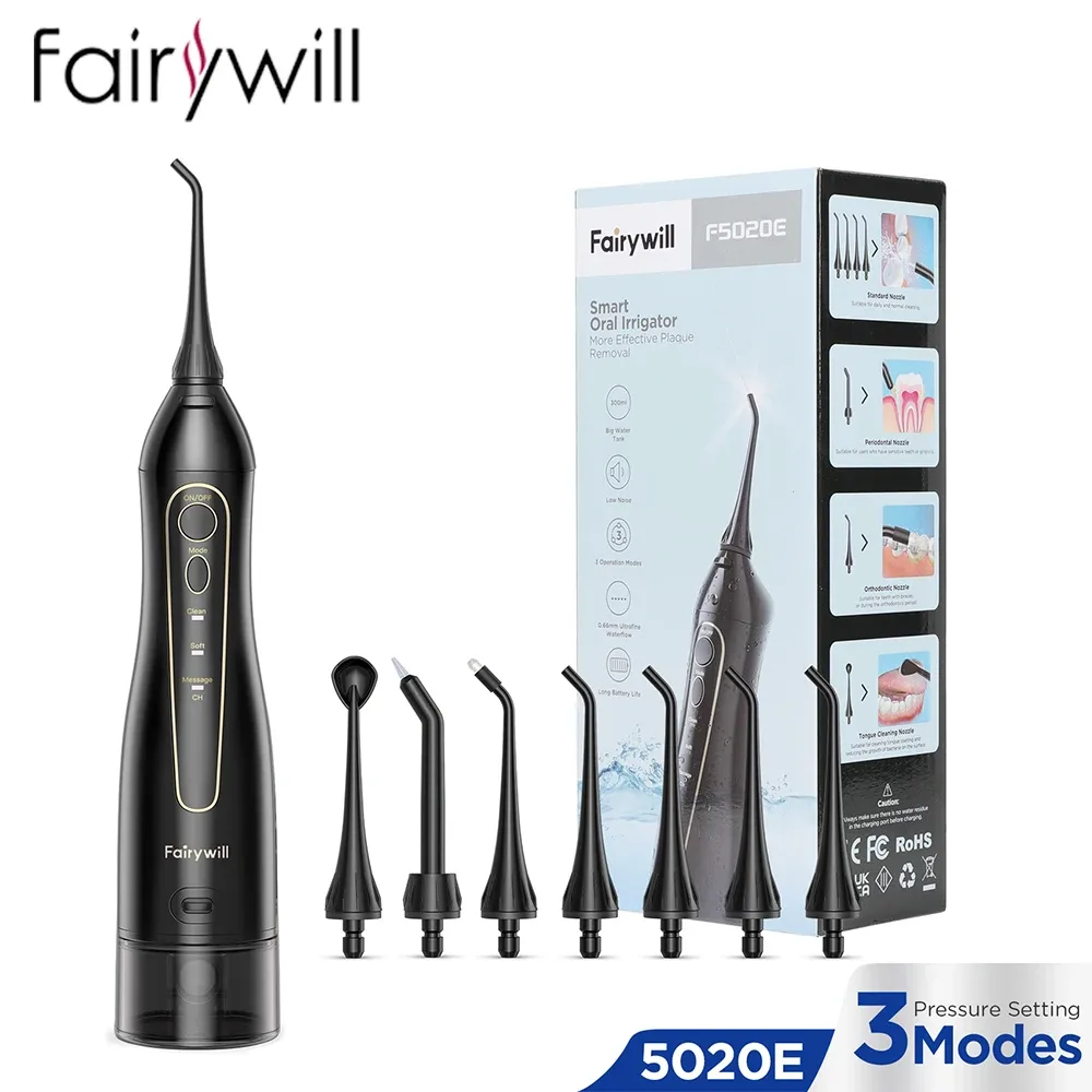 Hydropulseur buccal rechargeable 300 ml