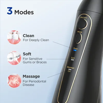 Hydropulseur buccal rechargeable 300 ml – image 2