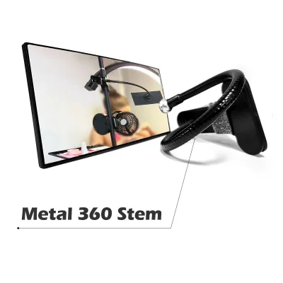 Miroir à clipser pour cils, noir – image 2