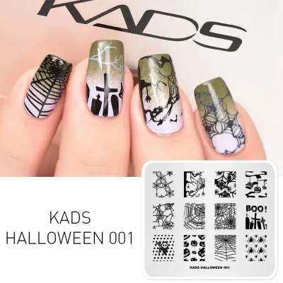 Plaque de tamponnage ongles Halloween – image 2