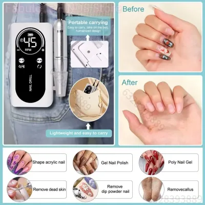 Ponceuse à ongles électrique rechargeable – image 3