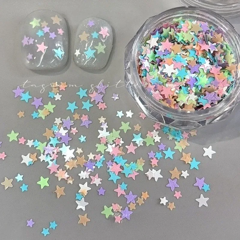 Poudre de paillettes pour ongles Aurora