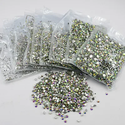 Strass plats en verre pour ongles – image 2